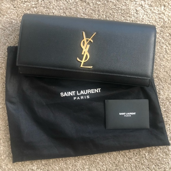 Yves Saint Laurent Handbags - Brand New SAINT LAURENT CLUTCH